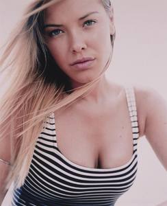 Kristanna Loken - lowcut striped tanktop.jpg