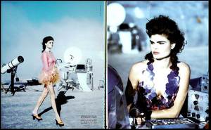 Petra Lindblad,VOGUE Italia May 1990,sule spiagge del duemila,lindbergh 2.jpg