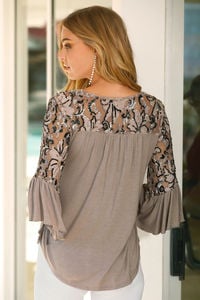 Website - www.bostonproper.com - Sequin Illusion Flare-Sleeve Top 02.jpg