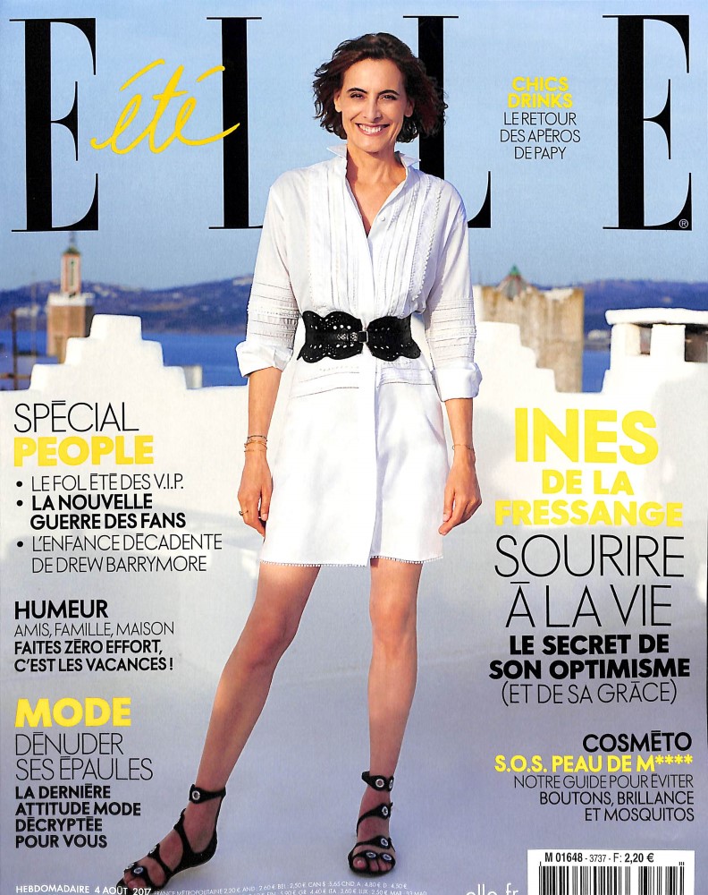 Ines de la Fressange Elle 4 aout 2017.jpg