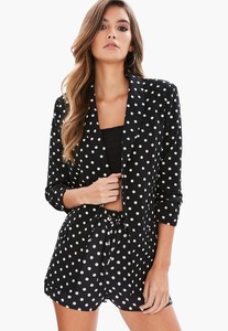 black-polka-dot-gathered-sleeve-blazer-set.jpg