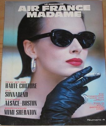 AIR FRANCE MADAME MAGAZINE NUMBER 4 1987.JPG