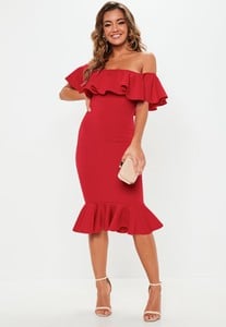 red-bardot-frill-fishtail-midi-dress.jpg