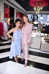 [1166903019] Victoria's Secret Debuts New Fall Collection With Angel Grace Elizabeth In New York City.jpg