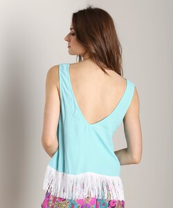 Show Me Your Mumu Foxy Fringe Tank Mermaid Blue4.jpg