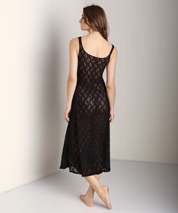 Only Hearts Stretch Lace Tank Gown Black4.jpg