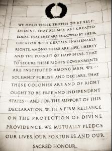 On the wall in the Jefferson Memorial by Still Burning.jpg