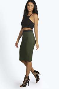 Waffle_Contrast_Waistband_Midi_Skirt__khaki_642418.jpg