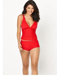 Cheap Red V By Very Controlwear Tankini Set For Sale UK Outlet 329.jpg