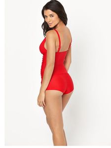 Cheap Red V By Very Controlwear Tankini Set For Sale UK Outlet 329_1.jpg