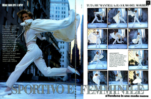 Vogue Italia JulyAugust 1985,Sportivo e Femminile si Fondono in una Moda Nuova,Bill King 1.png