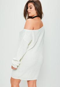 plus-size-cream-off-the-shoulder-jumper-dress 3.jpg
