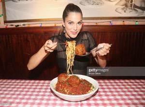 miss-universe-2017-iris-mittenaere-visit-buca-di-beppo-times-square-picture-id698475334.jpg
