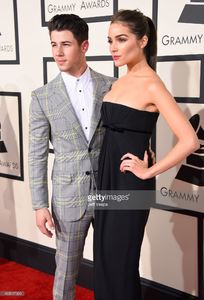 singer-nick-jonas-and-actress-olivia-culpo-attend-the-57th-annual-picture-id463017390.jpg