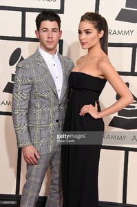singer-nick-jonas-and-actress-olivia-culpo-attend-the-57th-annual-picture-id463017940.jpg