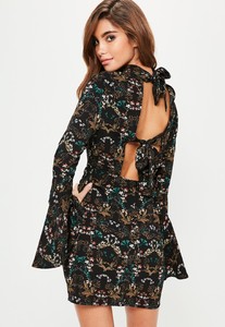 black-crepe-floral-print-flared-sleeve-shift-dress.jpg