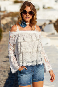 Tiered Lace Cold Shoulder Long-Sleeve Top 01.jpg