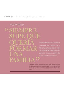 Familias De Hoy Nº1 Mayo 2010 Valeria Mazza b.jpg