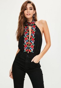 Missguided-Black-Floral-Embroidery-Plunge-Halterneck-Bodysuit,-Black.jpg