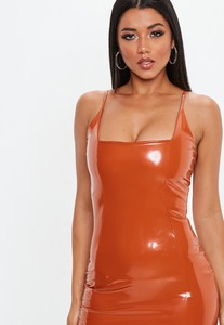 rust-orange-vinyl-skinny-midi-dress (2).jpg
