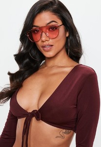 burgundy-tie-front-long-sleeve-bikini-top3.jpg