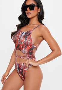 red-snake-print-round-neck-cut-out-swimsuit.jpg