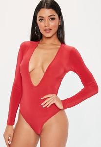 red-v-neck-long-sleeve-slinky-bodysuit1.jpg
