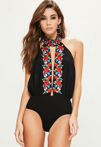 missguided-designer-black-Black-Floral-Embroidery-Plunge-Halterneck-Bodysuit (2).jpeg