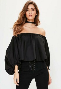 Missguided-Black-Balloon-Sleeve-Bardot-Crop-Top,-Black.jpg
