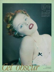 Eva Herzigova - 1992 05 Glamour Fr - Ph. Paolo Roversi 001.jpeg