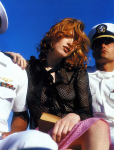 Vogue UK (March 2000) - An Officer And A Lady - 005.jpg