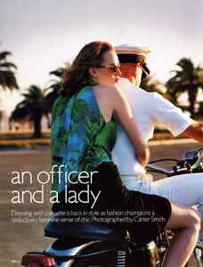 Vogue UK (March 2000) - An Officer And A Lady - 001.jpg