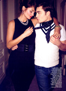 Harper's Bazaar US (March 2009) - The Gossip Graduate - 002.jpg