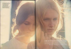 Vogue UK (March 2006) - Heavenly Creatures - 001.jpg