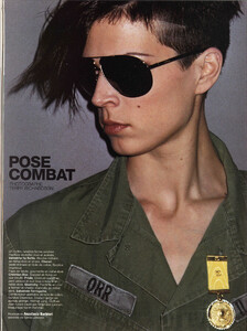 Vogue Paris (April 2001) - Pose Combat - 001.jpg