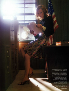 Vogue UK (March 2000) - An Officer And A Lady - 004.jpg