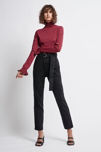 S26-20AJ1143_Rebellion_Flounce_Cuff_Knit_Burgundy-20254-Aje-0438.jpg