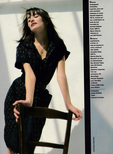 Elle France 3rd August 1987,Les Belles Siciliennes,Dominique Issermann 03.jpg