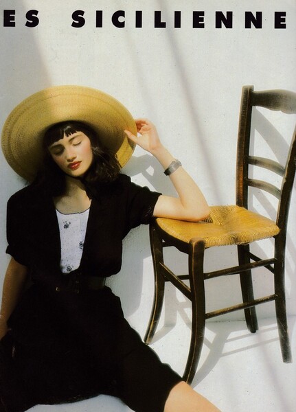Elle France 3rd August 1987,Les Belles Siciliennes,Dominique Issermann 02.jpg