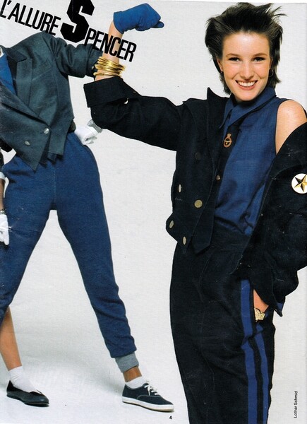 ELLE France 13th May 1985,Detournements D'Uniformes,Lothar Schmid 4.jpg