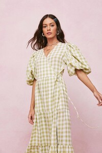 green-puff-sleeve-wrap-check-midi-dress (3).jpeg