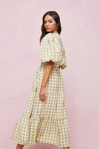 green-puff-sleeve-wrap-check-midi-dress.jpeg