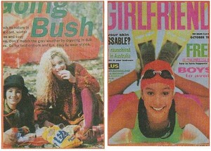 Nadya Hutagalung and curly blond haired fellow model.jpg