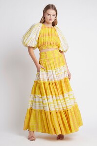 S24-21SS4018_Wilderness_Skirt_Yellow_Check-21647-Aje-47210_frontshot.jpeg