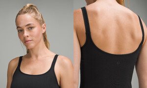 Ebb to Street Scoop-Neck Cropped Tank Top Light Support (Black) LW1ERWS_4780_2.jpg