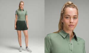 Quick-Dry Short-Sleeve Polo Shirt Straight Hem (Grey Eucalyptus) LW3HL7S_064762_1.jpg