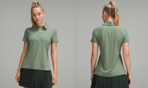 Quick-Dry Short-Sleeve Polo Shirt Straight Hem (Grey Eucalyptus) LW3HL7S_064762_2.jpg