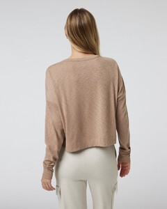 Long Sleeve Sunrise Oversize Henley (Goldenrod) VW2001GDR_FA24_W_ECOMM_TOPS_BACK_7.jpg