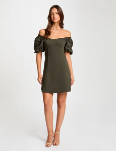 robe-courte-ajustee-col-bardot-vert-fonce-femme-vue1-32536301012290601.jpg