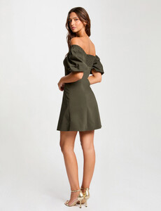 robe-courte-ajustee-col-bardot-vert-fonce-femme-vue2-32536301012290601.jpg
